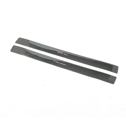 For Maserati GranTurismo GT GTS GC MC carbon fiber welcome pedal decorative strip and threshold strip replacement style 2007-20