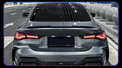 Car Taillights for Bmw 4 Series 2020-2023 Led Auto Back Lamps Assembly Upgrade Dragon Design Style Turn Signal Accessories