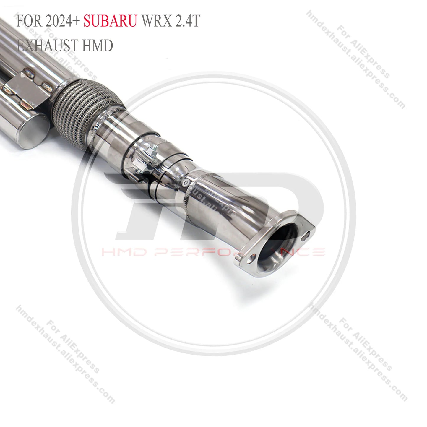 HMD Exhaust Muffler Valve Pipes Auto Performance Parts for 2024+ Subaru WRX 2.4T Valves Exhaust