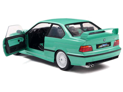 1991 BMW E36 M3 "Solido Works" Mint Green with Mint Green Interior 1/18 Diecast Model Car by Solido