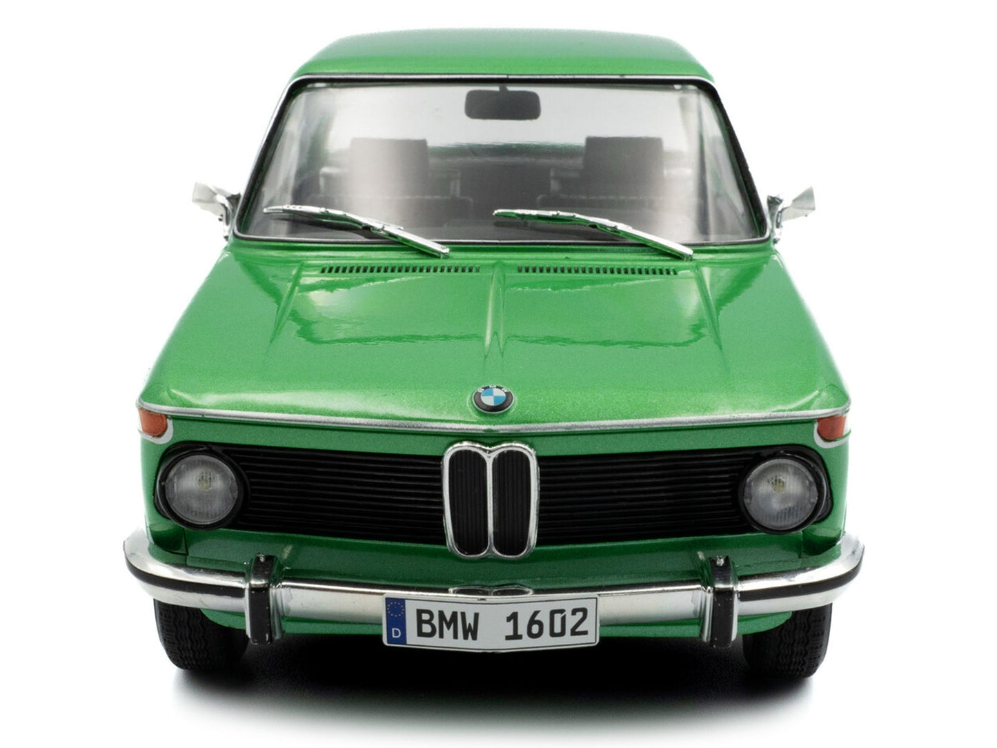 1971 BMW 1602 Taiga Green Metallic 1/18 Diecast Model Car by Solido