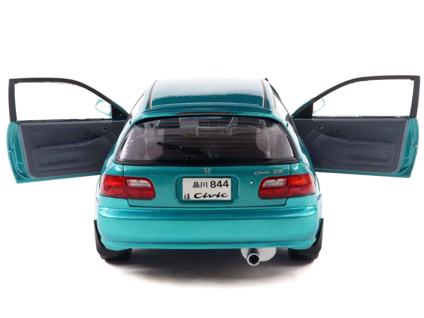 1991 Honda Civic (EG6) RHD (Right Hand Drive) Aztec Green Metallic 1/18 Diecast Model Car by Solido