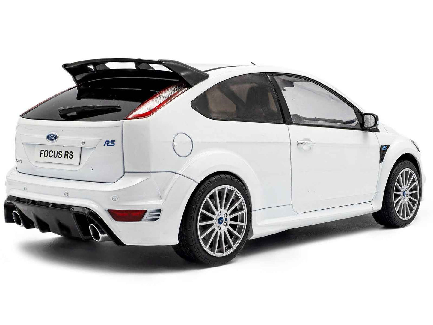 2009 Ford Focus RS MK2 Frozen White 1/18 Diecast Model Car by Solido