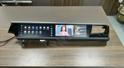 Double Interactive Screen Android 13 8+128G car radio Car Multimedia Stereo For Porsche Macan 2014-2018 DSP 360 Navigation