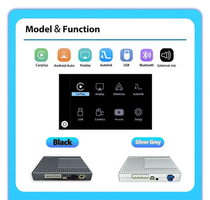 Wireless CarPlay6.5" 8.8 '10.25" For Ferrari F12 F458 812 F488 F8 Potorfino Android mirror link AirPlay CarPlay function