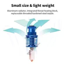 TZ V6/ w Melt zone extender 2.0 Hotend Kit