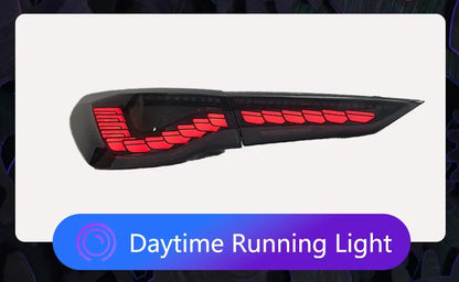 Car Taillights for Bmw 4 Series 2020-2023 Led Auto Back Lamps Assembly Upgrade Dragon Design Style Turn Signal Accessories