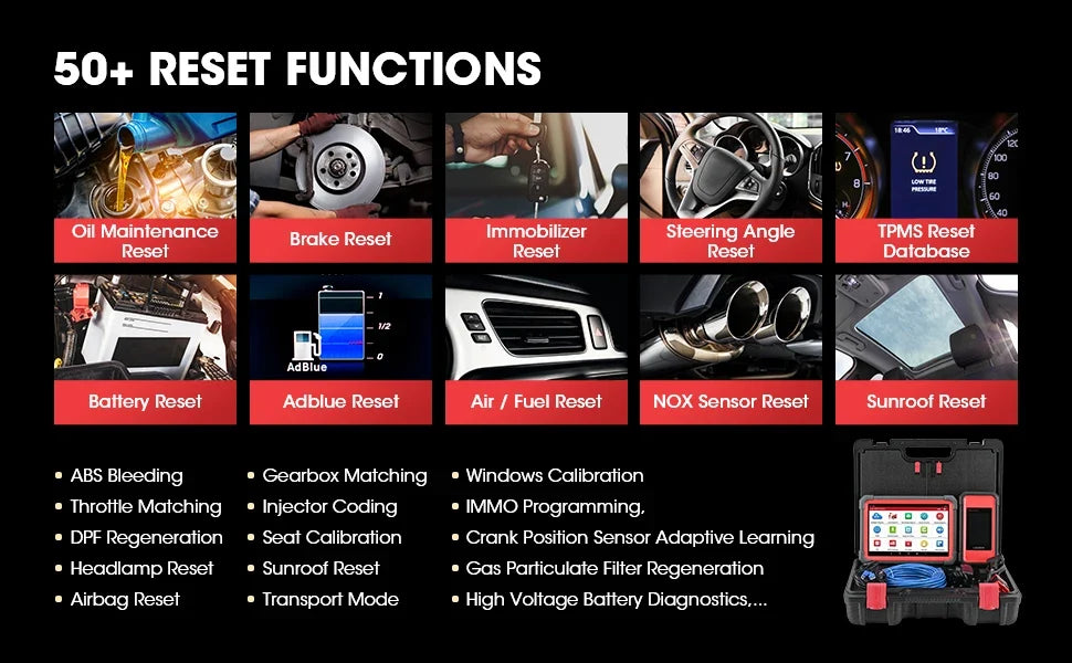 Launch X431 Pro5 Smartlink Car Diagnostic Tool ECU Programming Tool with J2534 SmartLink OBD2 Scanner