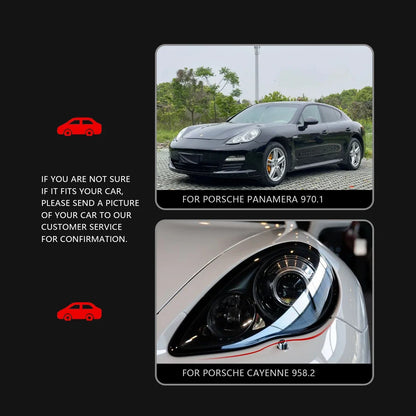 Car Lights For Porsche Panamera LED Headlights 2010 2011 2012 2013 970 970.1 Laser Matrix Headlamps Plug and Play
