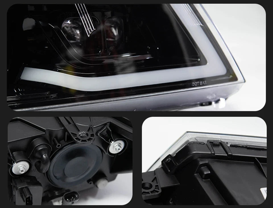 AKD Car Styling for Dodge JCUV Journey 2009-2016 LED Headlight Fiat Freemont LED DRL Hid Angel Eye Bi Xenon Beam Accessories