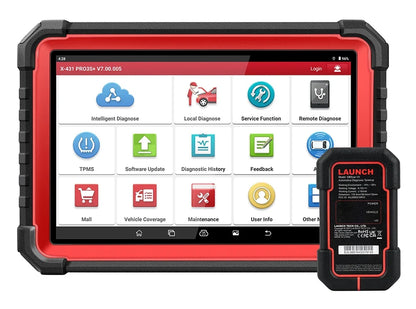 2025 LAUNCH X431 PRO3S+ V5.0 Car Diagnostic Tools 10.1' Auto OBD OBD2 Scanner CANFD DOIP Topology Map Bidirectional ECU Coding