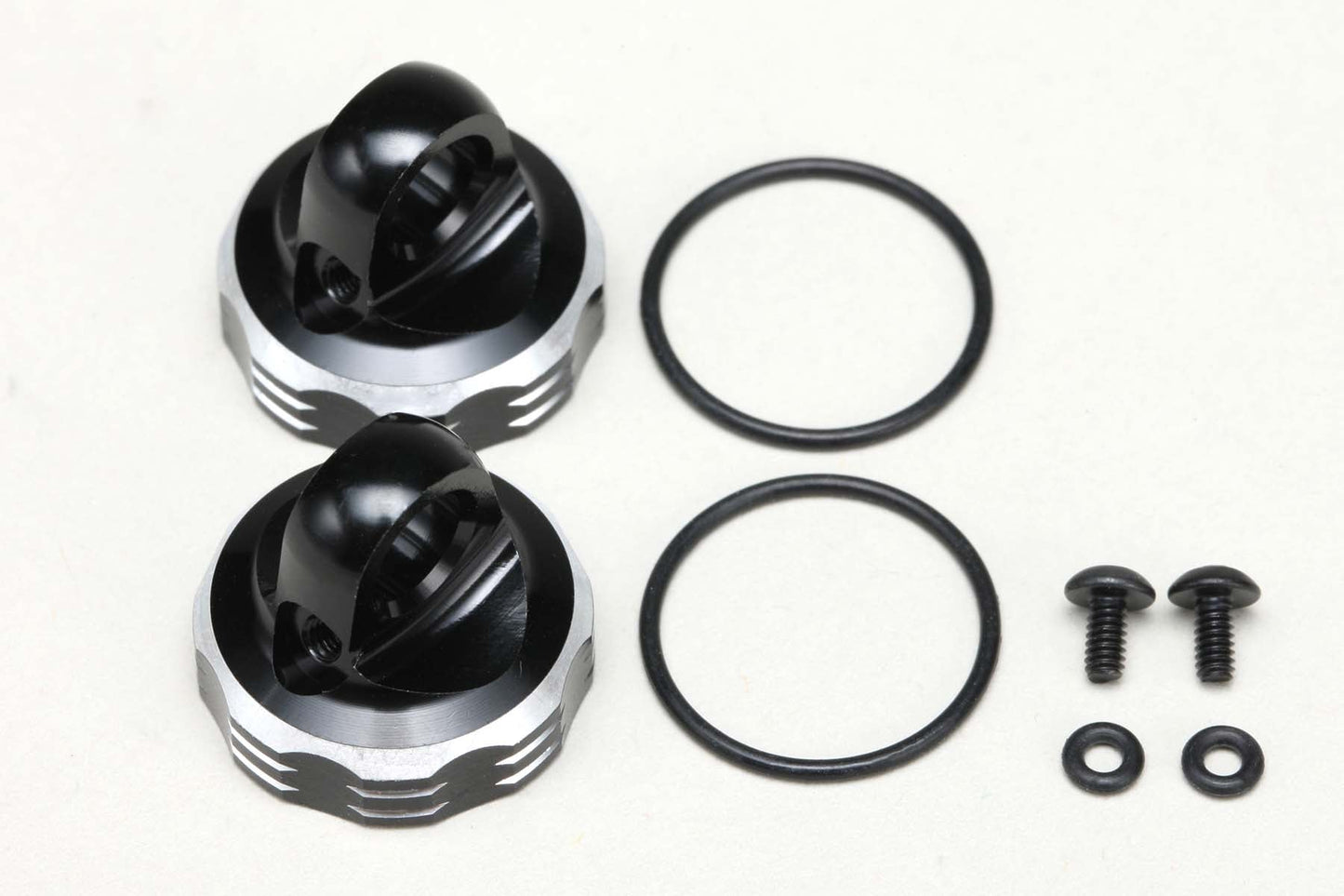 S4-S813A Yokomo Aluminum Shock Caps (13mm Shocks) (2)