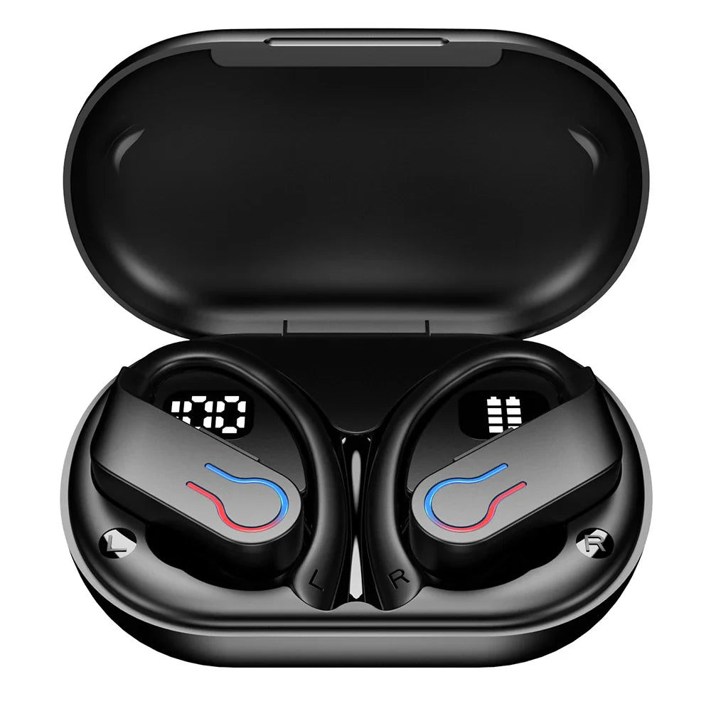 Mpow Q63 Bluetooth 5.3 Earphones Sports Headset Wireless In-Ear 200H Standby Time IPX7 Waterproof HiFi Stereo Gaming Earbuds