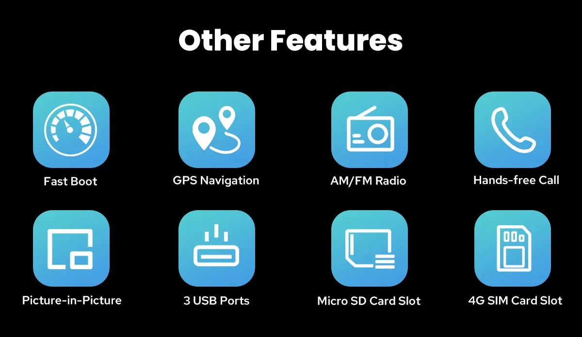 JOYING 10.1"Android 13.0 Car Stereo Radio Multimedia Playere Head Unit With Apple Carplay Android Auto For Honda CRV 2012-2016