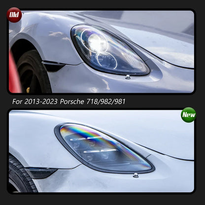 TYPY Car For Porsche Cayman 718 982 Headlight 2013-2023 Upgrade Modified New DRL Dynamic Turn Signal LED light Auto Accessories