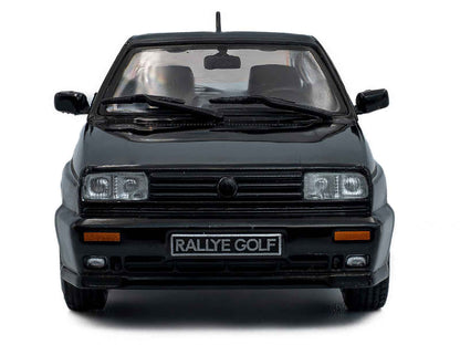 1989 Volkswagen Golf Rallye G60 Black 1/43 Diecast Model Car by Solido