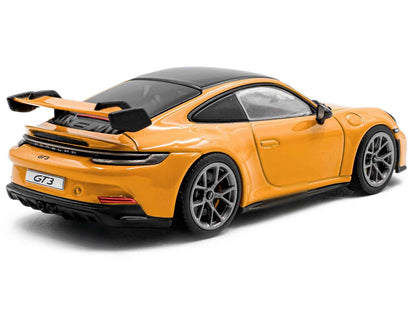 2023 Porsche 911 (992) GT3 Signal Yellow with Black Top 1/43 Diecast Model Car by Solido