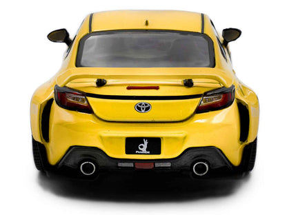 2022 Toyota Pandem GR86 Yellow 1/43 Diecast Model Car by Solido