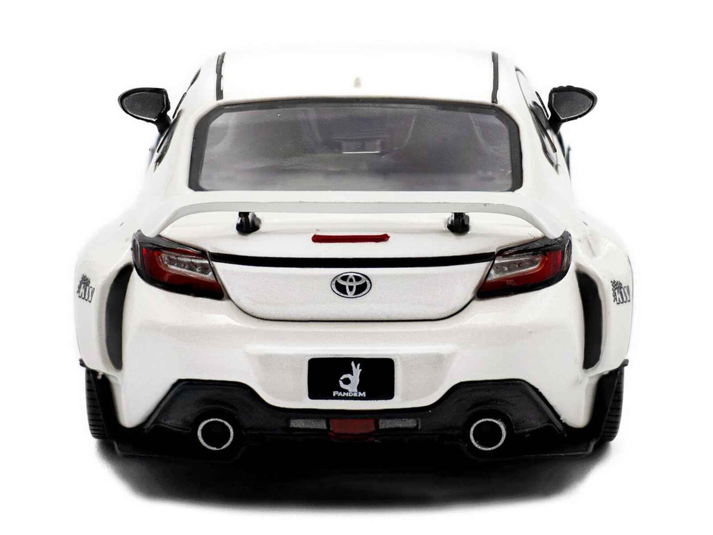 2022 Toyota Pandem GR86 White Metallic 1/43 Diecast Model Car by Solido