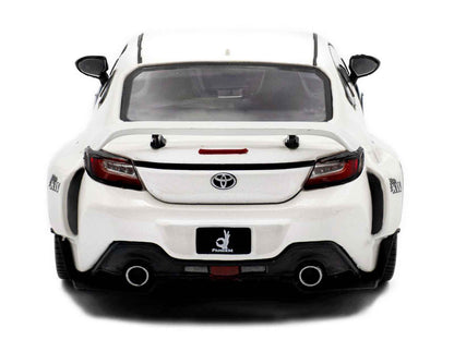 2022 Toyota Pandem GR86 White Metallic 1/43 Diecast Model Car by Solido