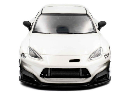 2022 Toyota Pandem GR86 White Metallic 1/43 Diecast Model Car by Solido