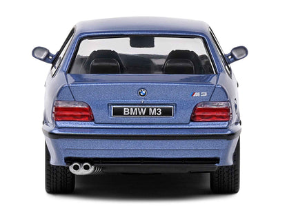 1999 BMW E36 M3 Coupe Estoril Blue Metallic 1/43 Diecast Model Car by Solido