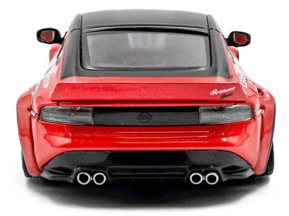 2022 Nissan Pandem Fairlady Z RHD (Right Hand Drive) Red Metallic with Black Top 1/43 Diecast Model Car by Solido