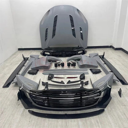 Auto Parts for Aston Martin DB11 Carbon Fiber M Style Front Rear Bumper Spoiler Side Skirts Rear Bumper Tailplane Body Kit