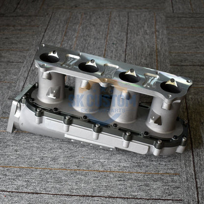 Full Aluminum Alloy Race Patter Intake Manifold Suitable For Honda 2002-2005 Civic Coupe SI RSX K Series K20A K20A2 K20Z1 K24A1
