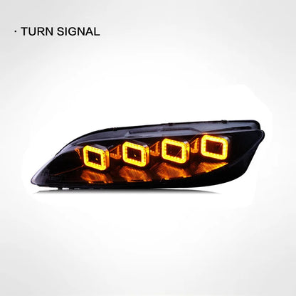 Full LED Dynamic Flow Headlamp Upgrade Bugatti Headlight Assembly Head Light For Mazda 6