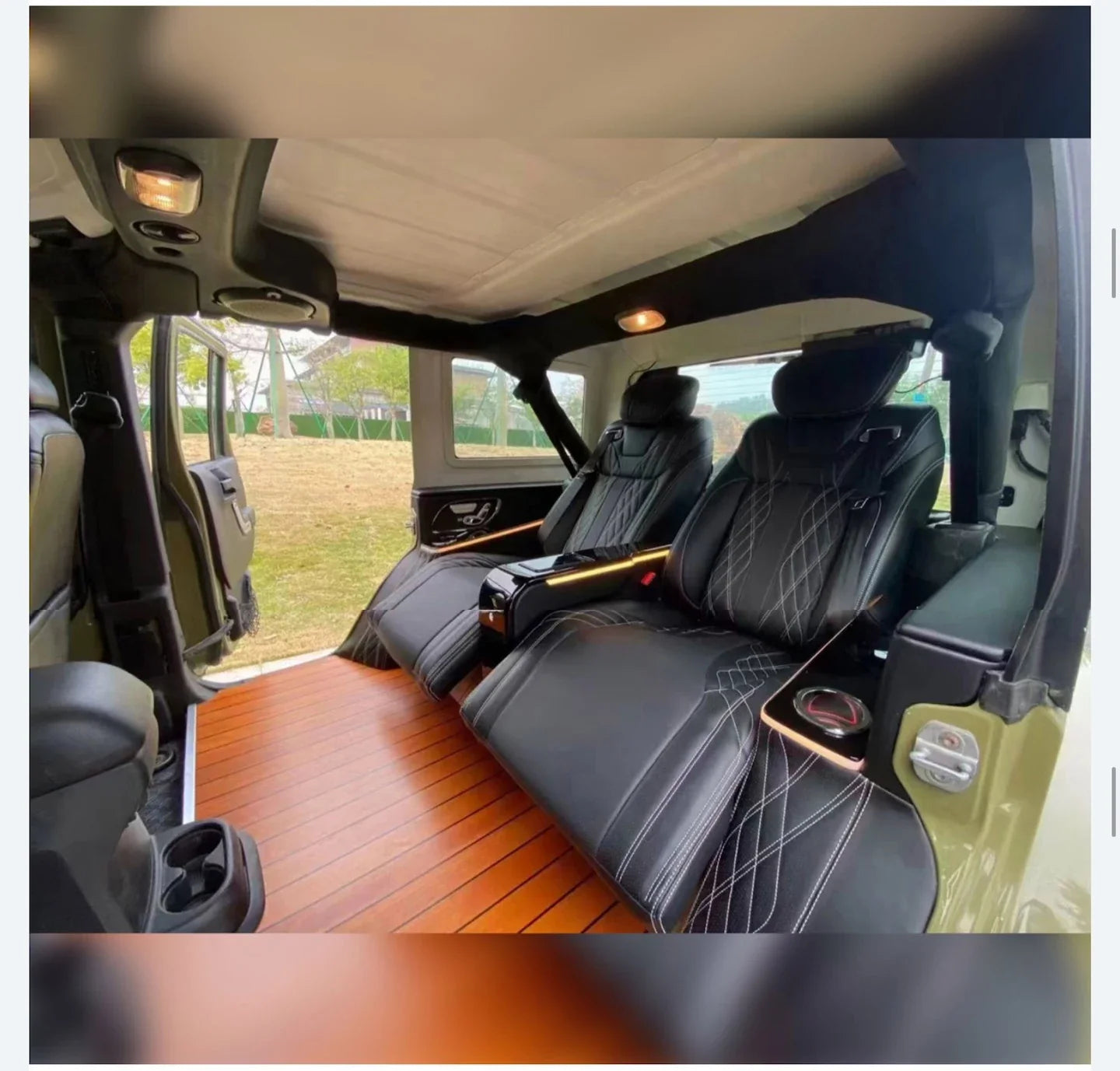 Factory Custom Cadillac Escalade VIP Car Seat Custom Black Wrangler Toyota Highlander Luxury Electric Seat With Armrest