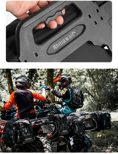 Rhinowalk Motorcycle Side Bag 35L Waterproof Quick Release Saddle Bag For BMW R1300GS R1250GS R1200GS S1000XR Motorbike Luggage