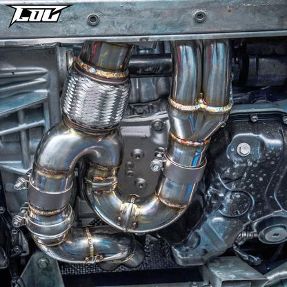 High Performance Titanium Alloy Catback Exhaust for LOTUS Evora GT410 3.5 2017-2019 Engine Downpipe
