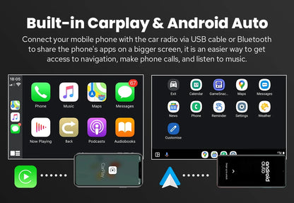 JOYING 9"Android 13 Car Radio Stereo Multimedia Player Carplay For Honda Civic 2016 -2021 Support Factory Cameras Plug and Play