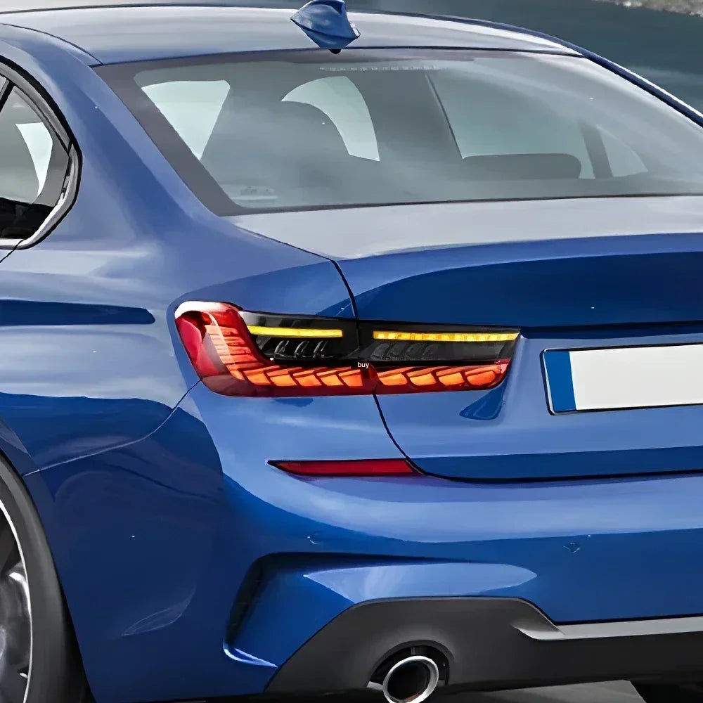 Car Taillights For BMW 3 Series G20 G28 320i 325i 330i 2020-2024 Upgrade LED Dynamic Dragon Taillight Accessories Assembly
