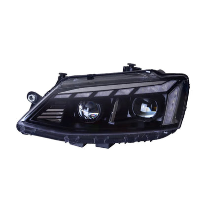 Car LED Headlight Light Assemblies For Volkswagen Sagitar 2012-2018 Auto Fog DRL Brake Turn Signal Lamp Plug and Play