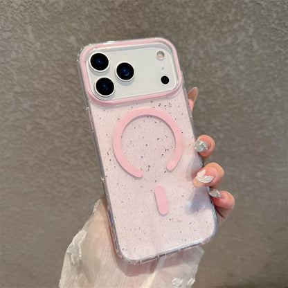 Jelly Glitter For Magsafe Wireless Charging Case For iPhone