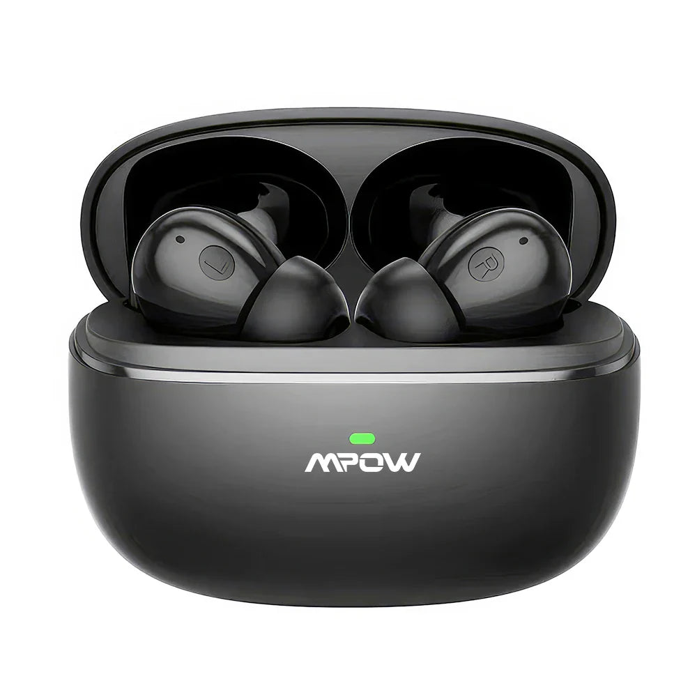 Mpow XY-17 Bluetooth 5.3 In-ear Wireless Sports Earphones ANC Active Noise Reduction Bluetooth 26H Playtime Headset for iPhone