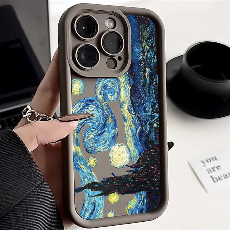Van Gogh Starry Sky Oil Painting Phone Case