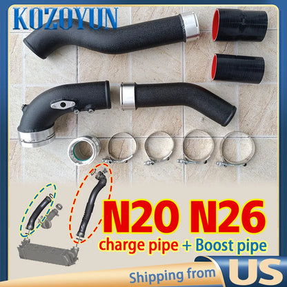 Charge pipe Boost pipe intake for BMW N20 N26 F20 F30 125i 220i 320i 328i 428i