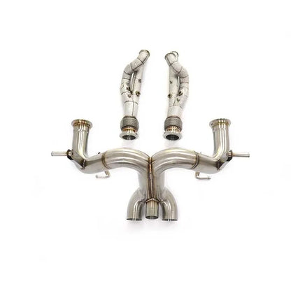 HMD Exhaust System Stainless Steel Performance Catback full sets for Lamborghini Aventador LP740 6.5 without valve