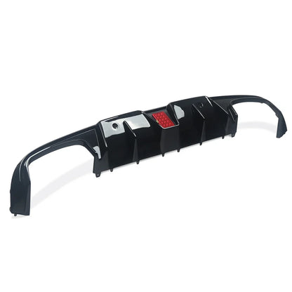 MagicKit Rear Diffuser Quad Mufflers For Benz C205 Sport Coupe C43 C63 AMG 2015-2018