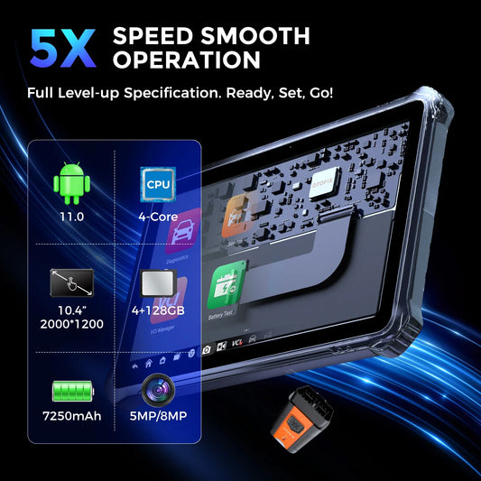 OTOFIX D1 Max Automotive Diagnostic Scan Tool Bi-Directional Scanner ECU Coding DoIP & CANFD 2 Years Update Upgraded of D1 PRO