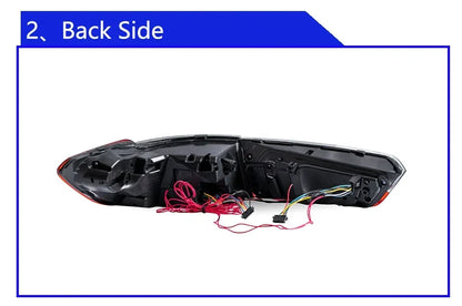 Car Taillights For BMW 3 Series G20 G28 320i 325i 330i 2020-2024 Upgrade LED Dynamic Dragon Taillight Accessories Assembly