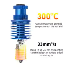 TZ V6/ w Melt zone extender 2.0 Hotend Kit
