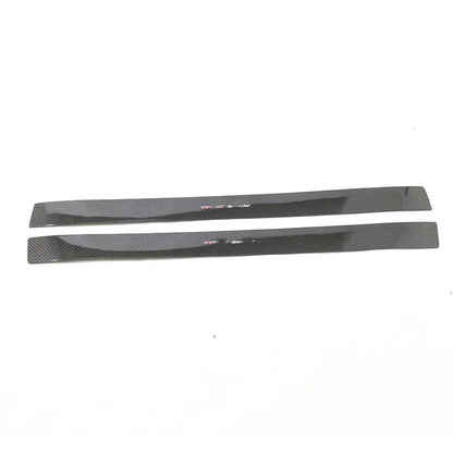 For Maserati GranTurismo GT GTS GC MC carbon fiber welcome pedal decorative strip and threshold strip replacement style 2007-20