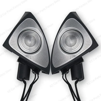 For Mercedes-benz C Glc E S W205 W213 W222 X253 64 Colors Led Rotating Tweeter Speaker Rgb Led Ambient Light 3d Horn Accessory