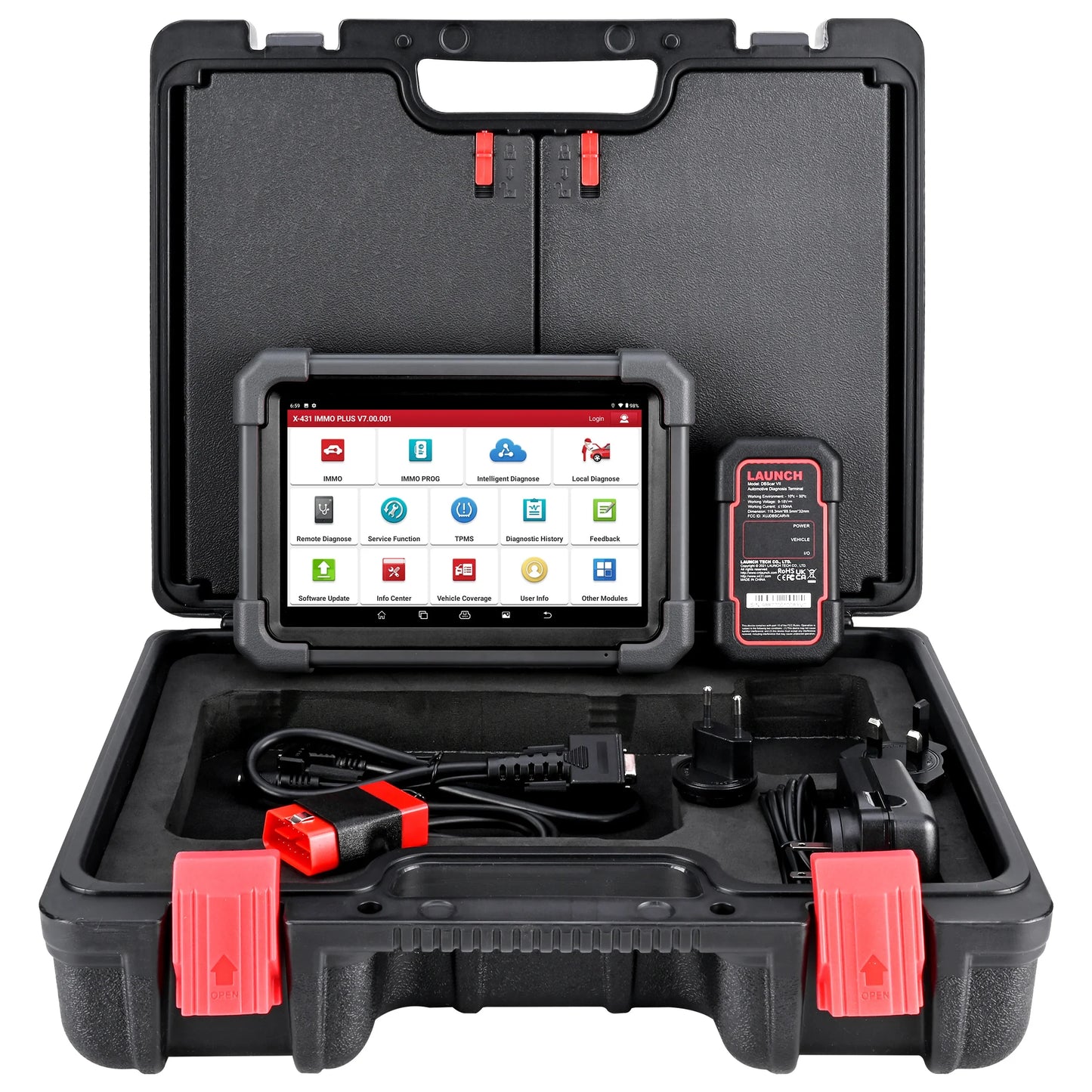 N LAUNCH X431 IMMO Plus Car Key Programmer Programming Tool Automotive Diagnostc Scanner Autoscanner Auto Diagnost Immobilizer