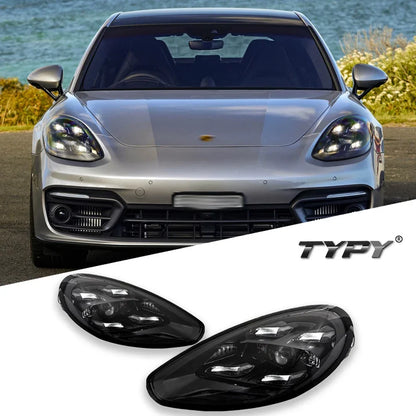 New LED Head Lamp Upgrade Modified For Porsche Panamera 970 Headlight 970.1 970.2 2010-2016 Dynamic Signal Auto Accessories