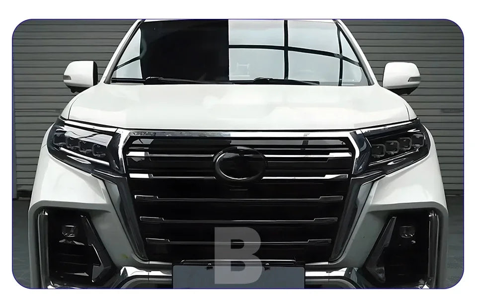 Auto Headlight For Toyota Prado 2018-2023 LED Car Front lamps Assembly Upgrade Bugatti Design Four Projector Lens Accessories